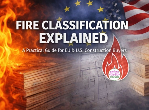 Fire Classified Plywood Explained | Euroclass & ASTM Guide