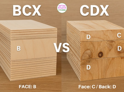BCX vs CDX Plywood: Meaning, Uses & Key Differences | TT Plywood