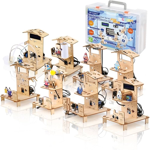 Bộ STEM Nhà Thông Minh Toàn Diện 8-in-1 (ESP32 Controller)