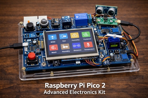 Bộ Học Tập STEM IoT Cơ Bản Với Rasberry Pi