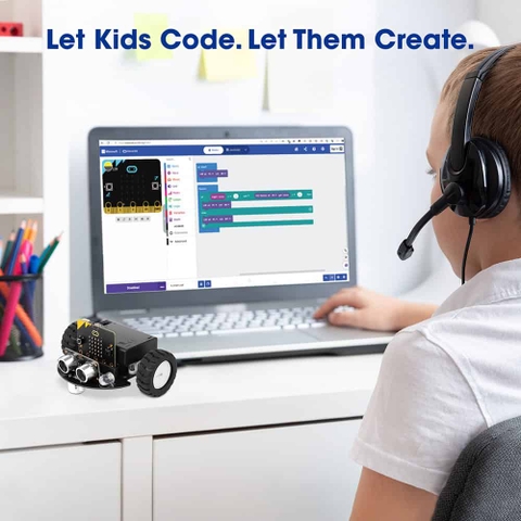 Bộ robot xe thông minh STEM