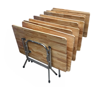 Bàn gỗ chân kim loại