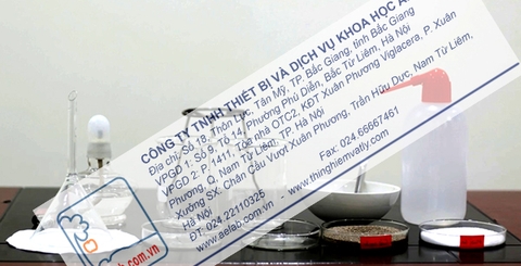 Bộ dụng cụ và hóa chất thí nghiệm tách chất