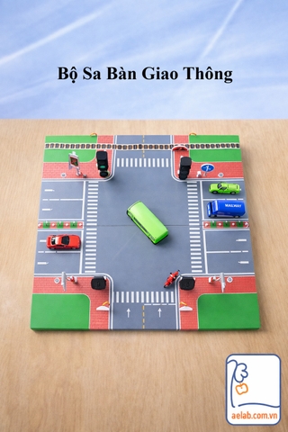 Bộ Sa Bàn Giáo Dục Giao Thông (Lớp 1 + 2)