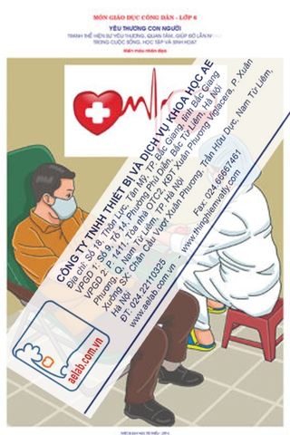 Bộ tranh về tình yêu thương con người (Tranh giấy)