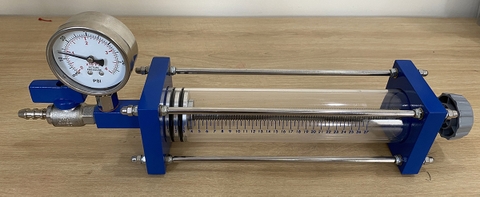 Nghiệm định luật Boyle - Mariotte (Bôi-lơ – Ma-ri-ôt) đối với chất khí