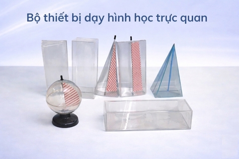 Bộ Thiết Bị Dạy Hình Học Trực Quan