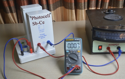 Khảo sát hiện tượng quang điện ngoài. Đo hằng số Planck