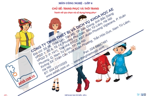 Lựa chọn và sử dụng trang phục (Tranh giấy)