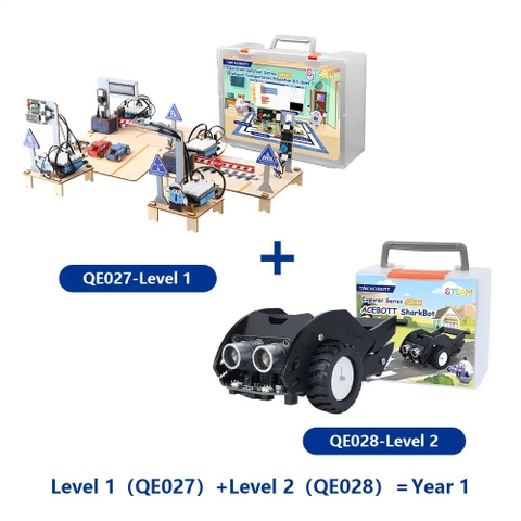 Bộ Kit Robot Giao Thông Thông Minh Phiên Bản Hiển Thị Cao Cấp (Ultimate Display Version)