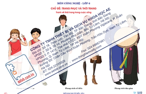 Thời trang trong cuộc sống (Tranh giấy)