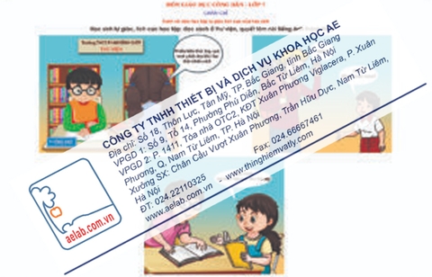 Tranh về việc học tập tự giác tích cực của học sinh (Tranh giấy)