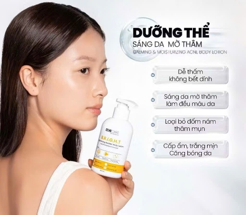 Sữa Dưỡng Thể Sáng Da Mờ Thâm MD CARE Brightening Booster Body Lotion 200ml