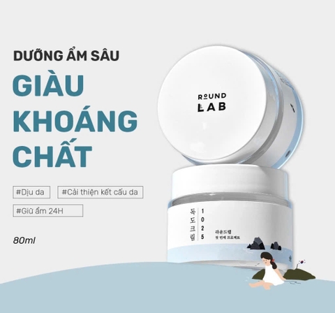 Kem Dưỡng Round Lab 1025 Dokdo Cream 80ml