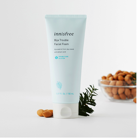 Sữa rửa mặt Innisfree Bija trouble facial foam