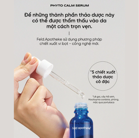 Tinh Chất Giảm Mụn Mờ Thâm Phục Hồi Da Mụn Feld Apotheke Phyto Calm Serum 30ml