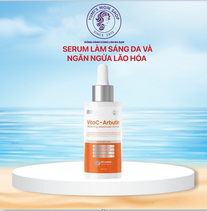 Serum Sáng Da, Chống Lão Hoá MD CARE VitaC-Arbutin Serum - Whitening Advanced Formula 30ml