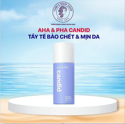 Hoạt Chất Candid AHA & PHA Tẩy Tế Bào Chết & Làm Mịn Da Gel Exfoliant 100ml