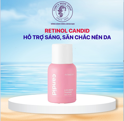 Hoạt Chất Retinol Candid Treatment 30ml Chống Lão Hóa & Cải Thiện Nếp Nhăn