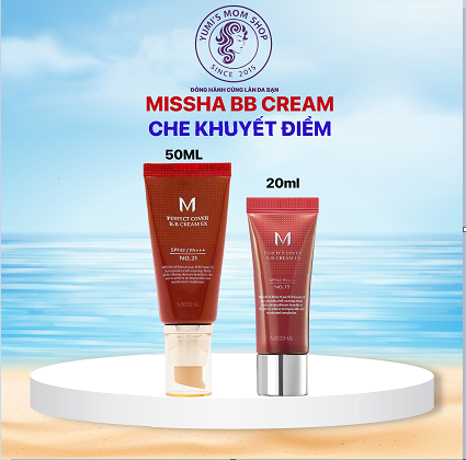Missha BB Cream che khuyết điểm, chống nắng SPF42-Che phủ hoàn hảo, dưỡng ẩm và chống nắng cho da