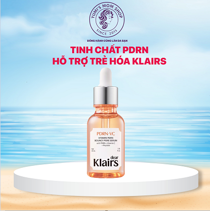 Dear, Klairs Tinh chất Vitamin PDRN Bouncy Pore Serum 35mL