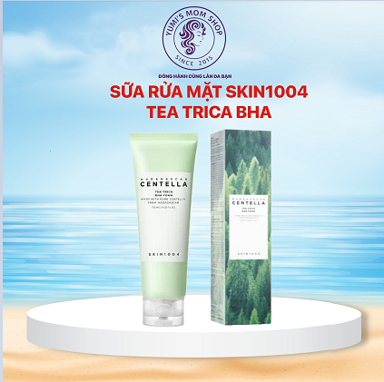 Skin1004 Sữa rửa mặt Madagascar Centella Tea-Trica BHA Foam 125ml
