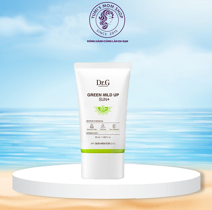 Kem chống nắng vật lý Dr.G Green Mild Up Sun+ SPF50+ PA++++