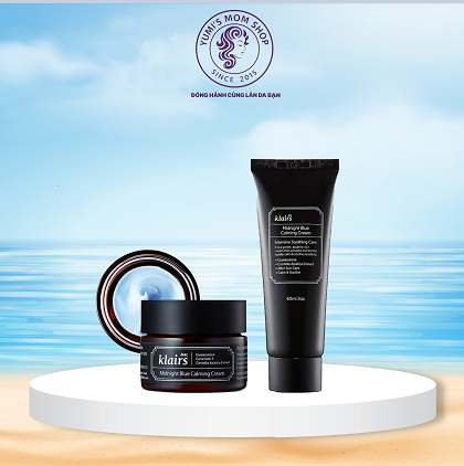 Kem dưỡng phục hồi da Klairs Midnight Blue Calming Cream