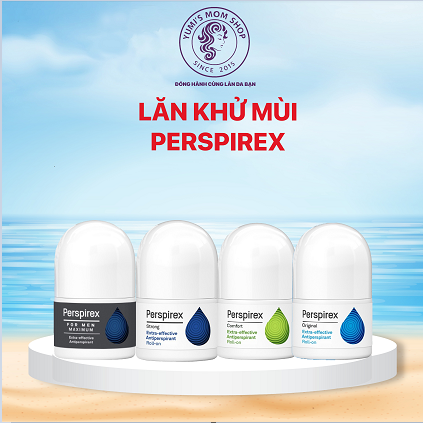 Lăn Khử Mùi Perspirex 20ml Cao Cấp Cho Mọi Loại Da Từ Nhẹ Tới Nặng