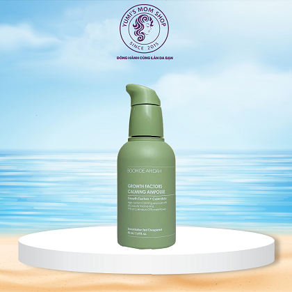 Serum Giúp Làm Dịu, Hỗ Trợ Phục Hồi, Giảm Mụn Boom De Ah Dah Growth Factors Calming Ampoule 50ml (XANH LÁ)