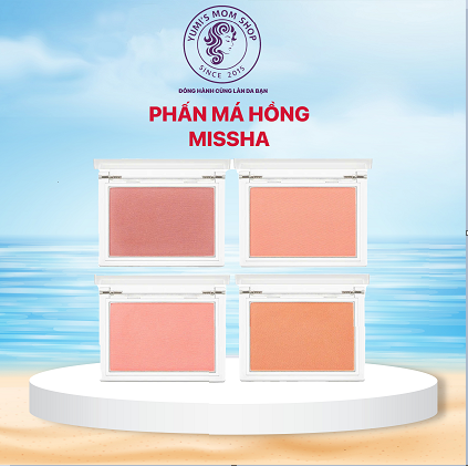 Missha Phấn Má Hồng Cotton Blush 4.2g Mỏng Nhẹ, Bám Màu, Tự Nhiên