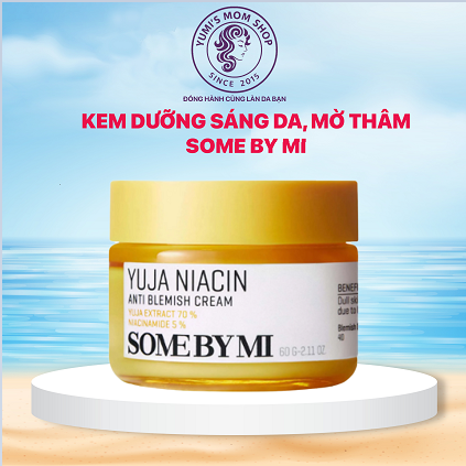[SOMEBYMI] Kem dưỡng trắng da mờ thâm Yuja Niacin Anti Blemish Cream 60g