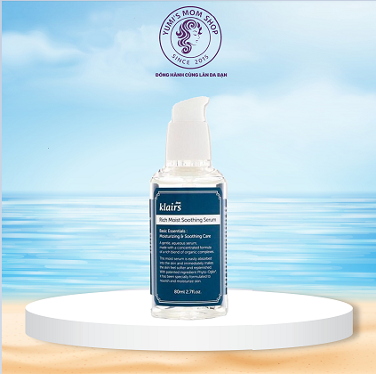 TINH CHẤT da khô Klairs Rich Moist Soothing SERUM 80ml