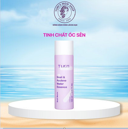 Tinh Chất Dịch Lọc Ốc Sên Làm Dịu Và Phục Hồi Dành Cho Da Dầu Mụn, Nhạy Cảm TIAM Snail & Azulene Water Essence 180ml