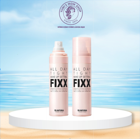XỊT KHOÁ NỀN MAKEUP SO NATURAL ALL DAY TIGHT MAKE UP SETTING FIXX 75ml