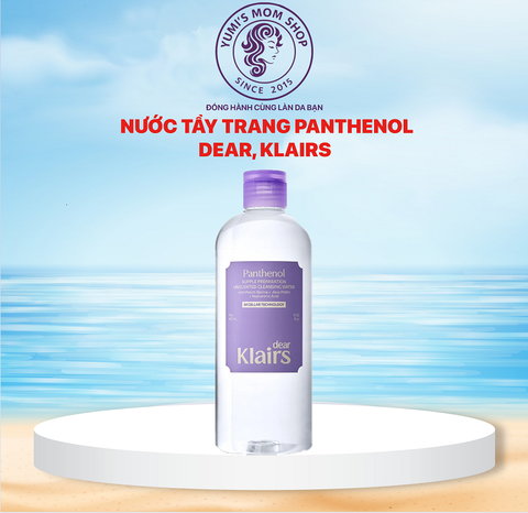 Nước tẩy trang Dear Klairs Supple Preparation Unscented Cleansing Water 400ml
