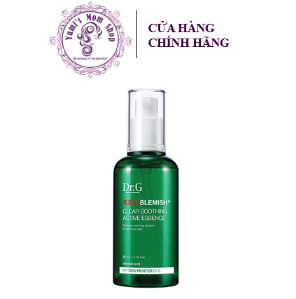 Tinh chất làm dịu, phục hồi da và làm đều màu da Dr.G  R.E.D Blemish Clear Soothing Active Essence 80ml