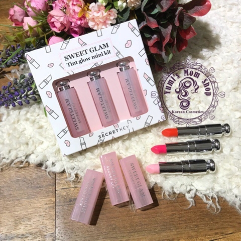 Set son Secret Key Sweet Glam Tint Glow Mini Kit