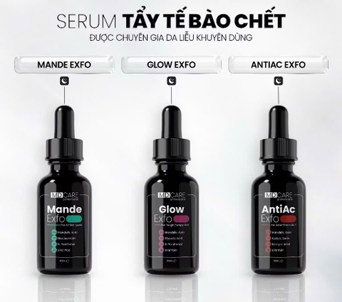 Tẩy Tế Bào Chết Home Peel Làm Sáng, Mờ Thâm Và Đều Màu Da MD Care Glow Exfo 30ml