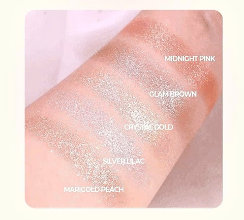 Nhũ mắt KLAVUU 5 Màu URBAN PEARLSATION Sparkle Eyeshadow 1.4g