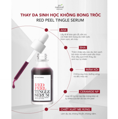Tinh chất tái tạo da Red Peel Tingle Serum 35ml
