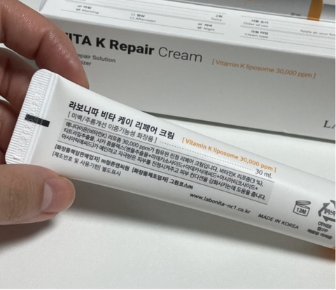 Kem Dưỡng Phục Hồi Da La Bonita Vita K Repair Cream 30ml