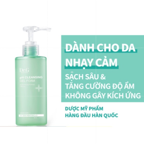 Gel rửa mặt Dr.G PH Cleansing Gel Foam 200ml