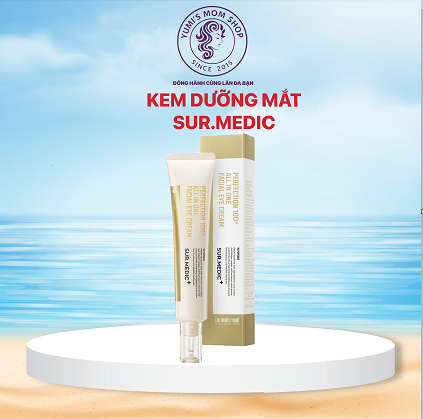 Kem trị thâm mắt, xoá mờ nếp nhăn Sur.Medic+ Perfection 100tm All In One Facial Eye Cream 35ml