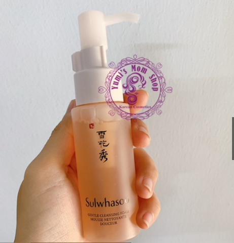 Gel rửa mặt tạo bọt Sulwhasoo Gentle Cleansing Foam Mousse Nettoyante Douceur 50ml