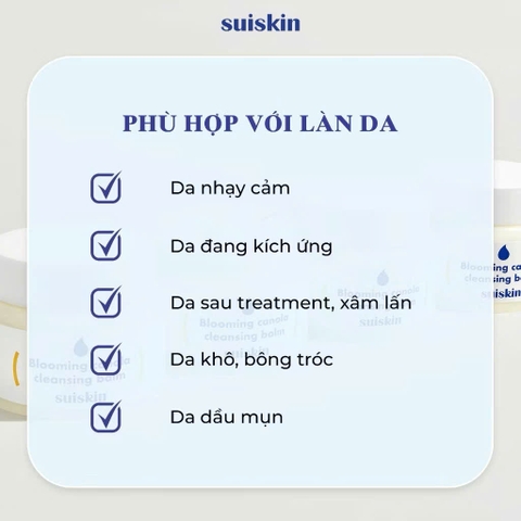 Sáp tẩy trang Suiskin Blooming Canola Cleansing Balm 90ml