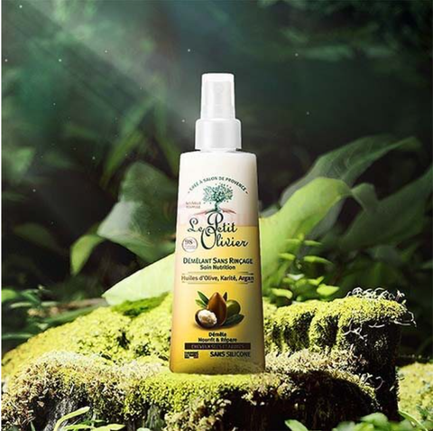Xịt dưỡng tóc Le Petit Olivier chiết xuất dầu Olive, bơ hạt mỡ, dầu Argan giúp tóc chắc khỏe và mềm mượt 150ml