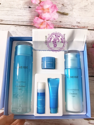 Bộ dưỡng da Laneige Basic Duo Set Moisture Holiday Dream Bubble