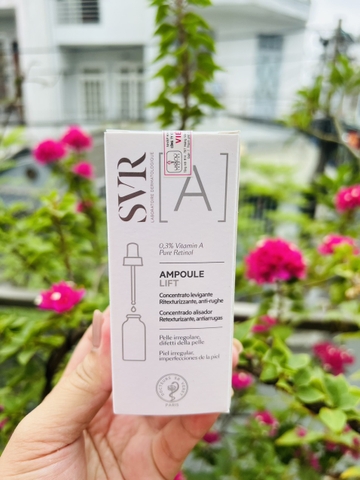 Tinh chất dưỡng da ngăn ngừa dấu hiệu lão hóa và giúp da mềm mịn SVR [A] Ampoule Lift 30ml