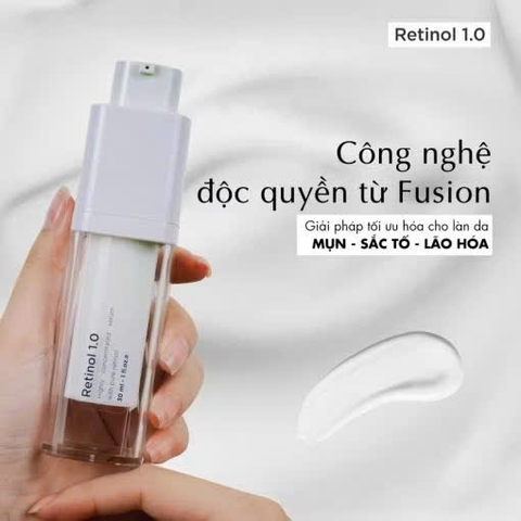 Tinh Chất Hỗ Trợ Giảm Nếp Nhăn Và Làm Săn Chắc Da Fusion Meso Retinol 1.0 30ml